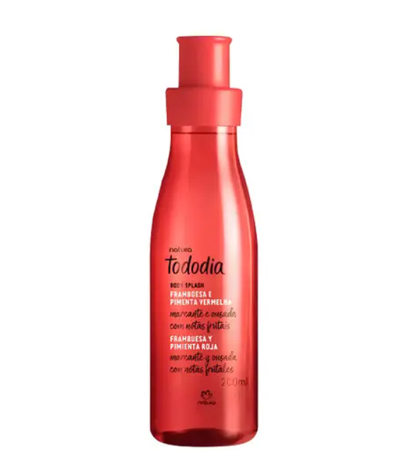 Body Splash Natura Framboesa & Pimenta 200ml – TodoDia