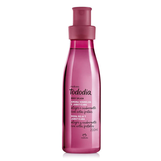 Body Splash Tododia Amora Vermelha e Jabuticaba 200ml – Natura