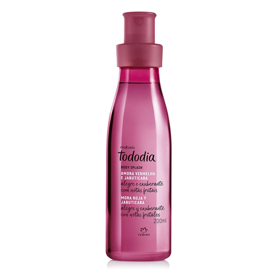 Body Splash Tododia Amora Vermelha e Jabuticaba 200ml – Natura
