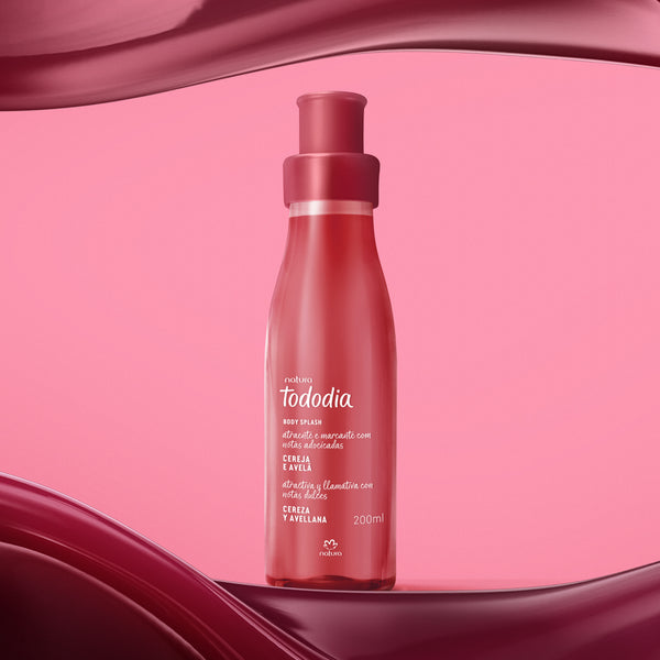 Body Splash Tododia Cereja e Avelã – 200ml