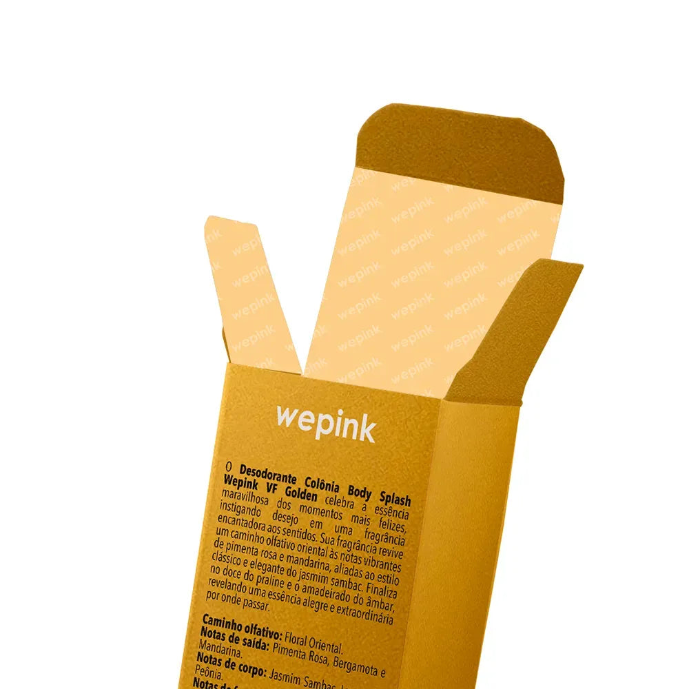 Body Splash VF Golden Desodorante Colônia 200ml – Wepink