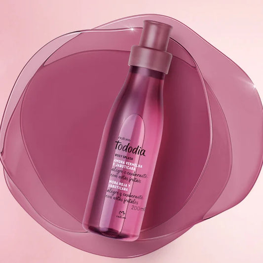 Body Splash Tododia Amora Vermelha e Jabuticaba 200ml – Natura