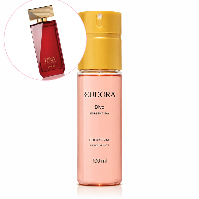 Body Spray Diva Esplêndida 100ml – Eudora