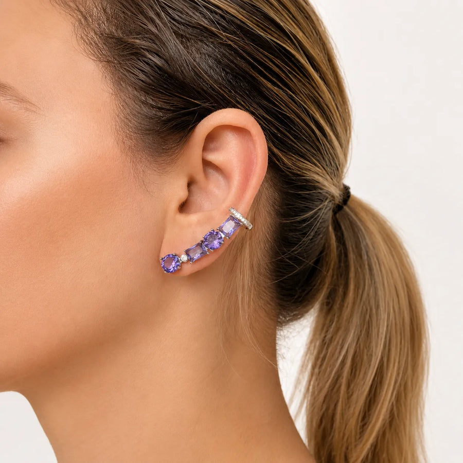 Brinco Earcuff – Elegância Moderna e Sofisticada