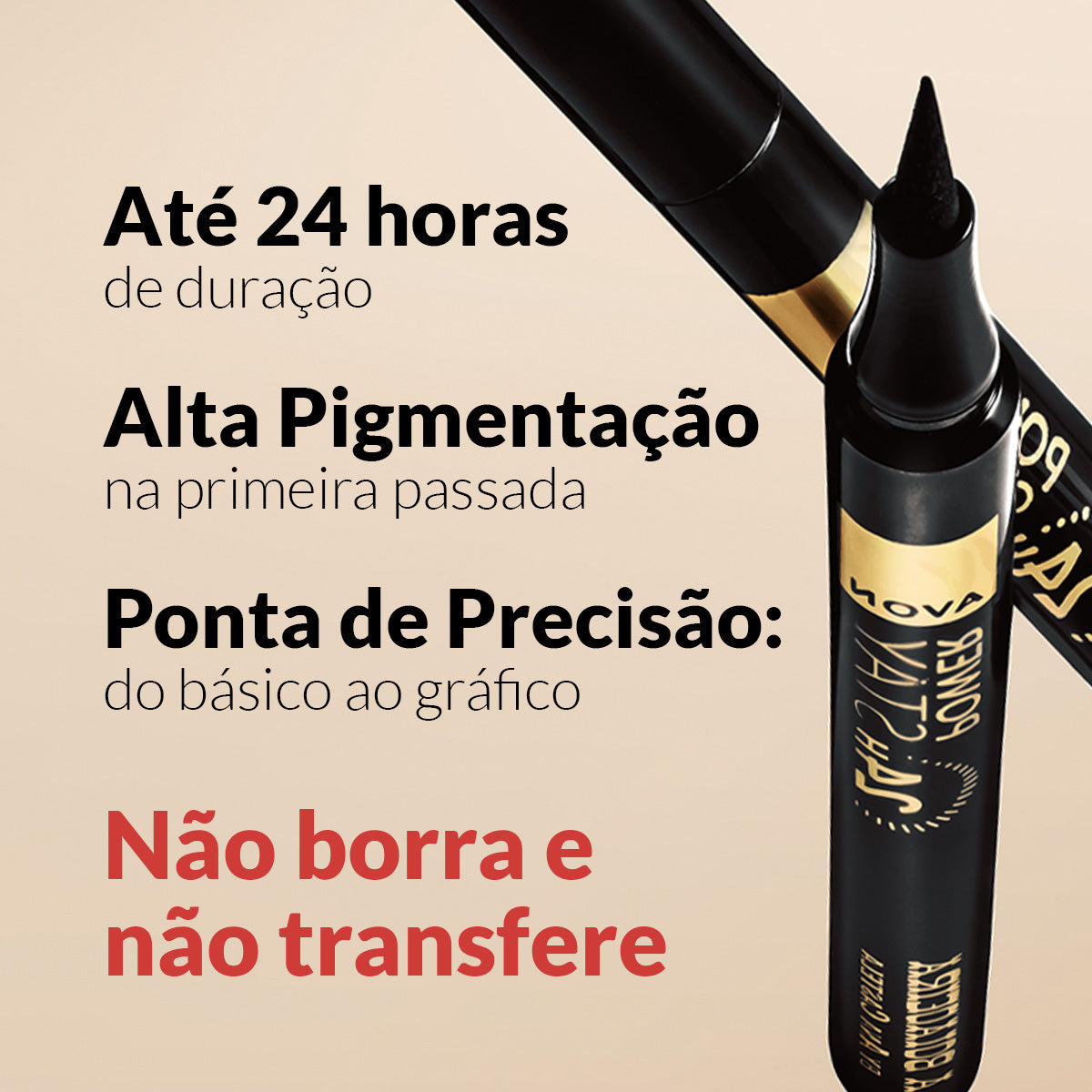 Caneta Delineadora A Boiadeira Preta – By Ana Castela