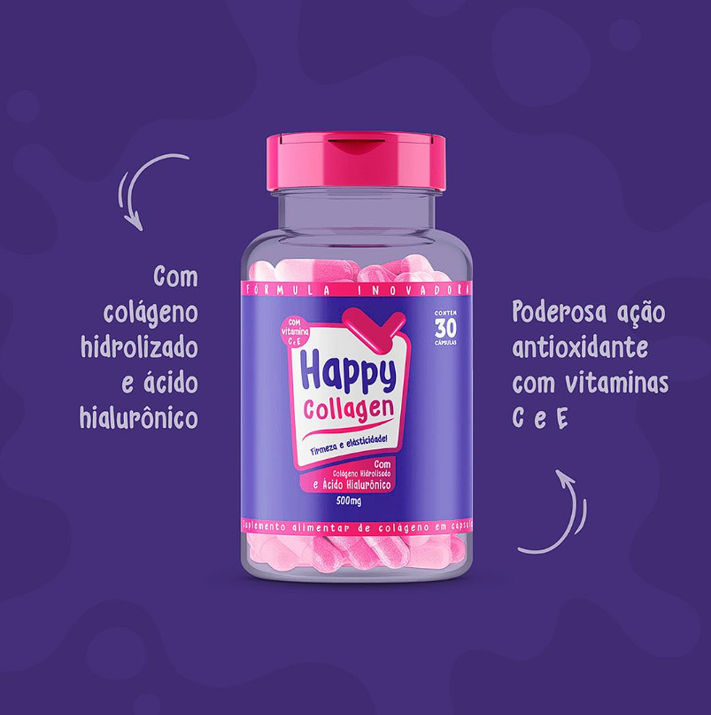 Happy Collagen - 30 dias