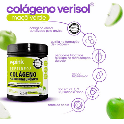 Colágeno Maçã Verde 240g – The Supply Wpink
