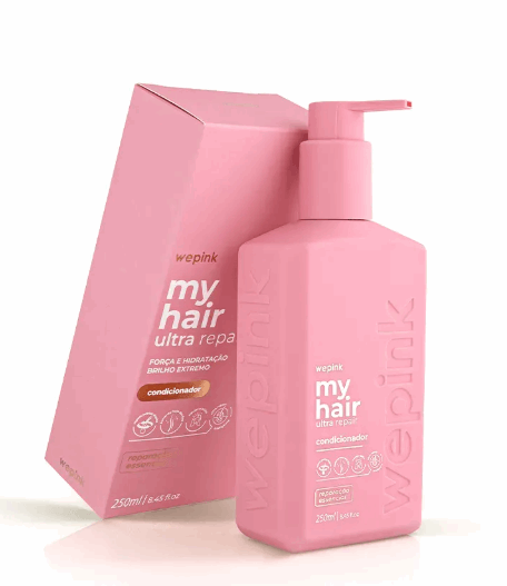 Kit Shampoo + Condicionador My Hair Ultra Repair 250ml – Wepink