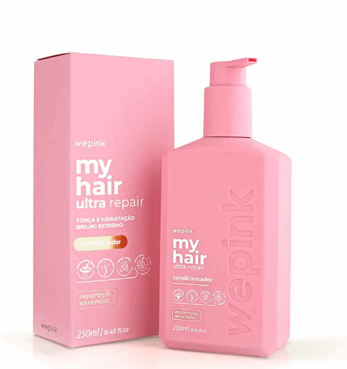 Kit Shampoo + Condicionador My Hair Ultra Repair 250ml – Wepink