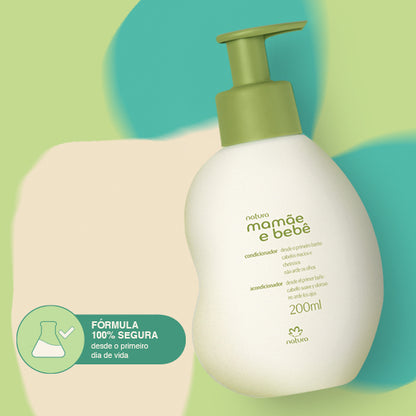 Linha Mamãe e Bebê Natura – Shampoo e Condicionador