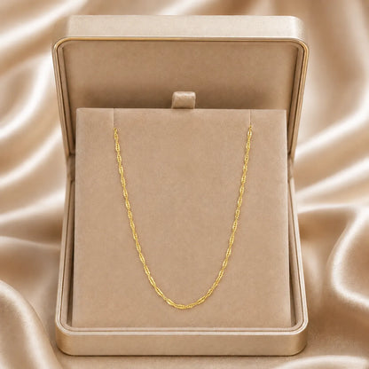 Cordão Singapura Feminino Ouro 18K – 40cm