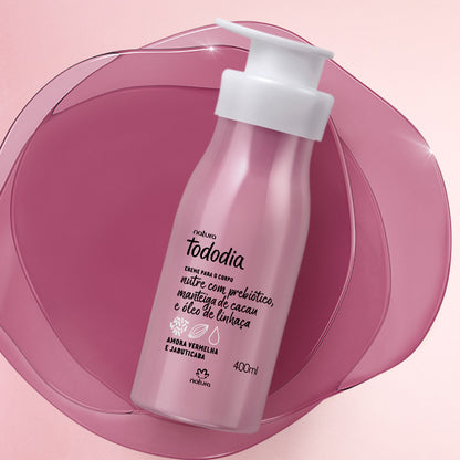 Creme Desodorante Nutritivo para o Corpo Tododia Amora Vermelha e Jabuticaba – Natura