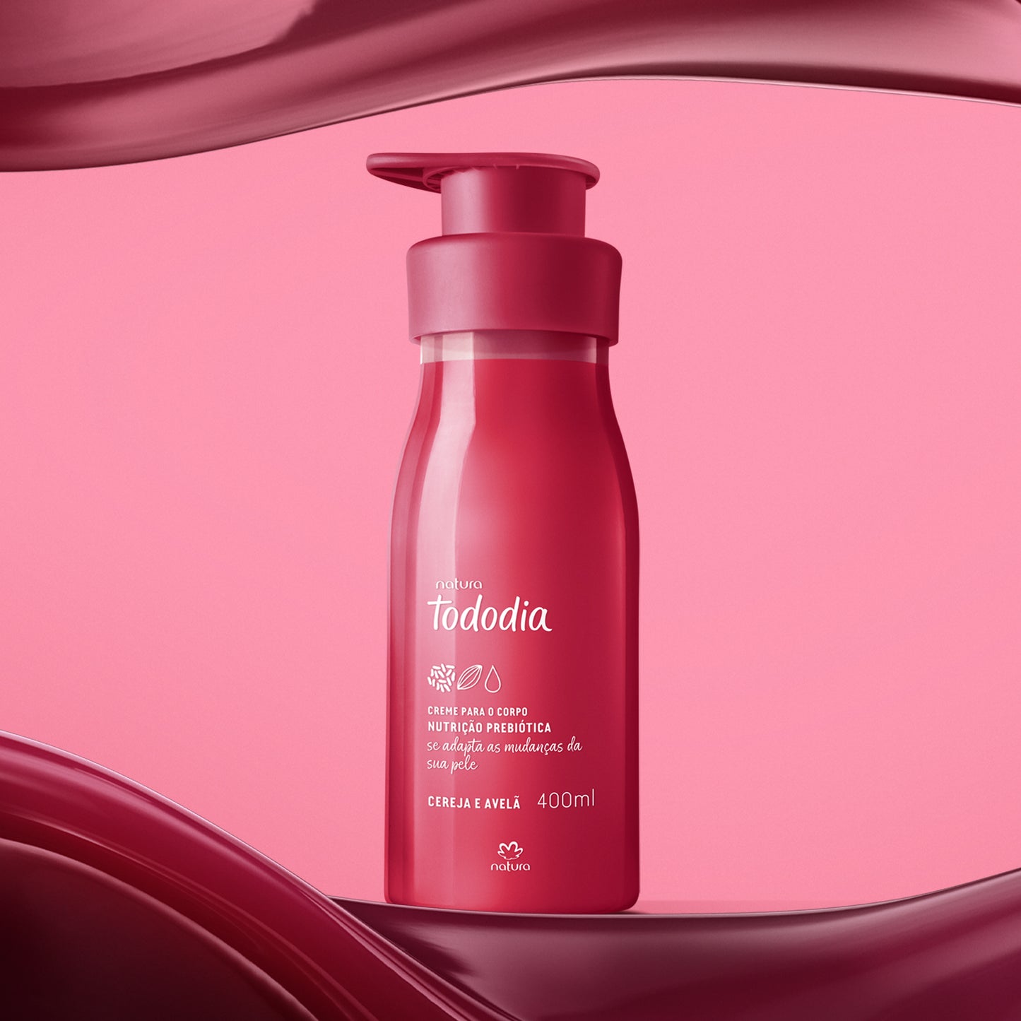Creme Corporal Nutritivo Tododia Cereja e Avelã