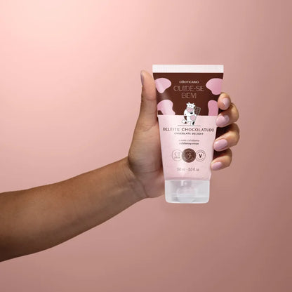 Creme Esfoliante Corporal Cuide-se Bem Deleite Chocolatudo 150 ml
