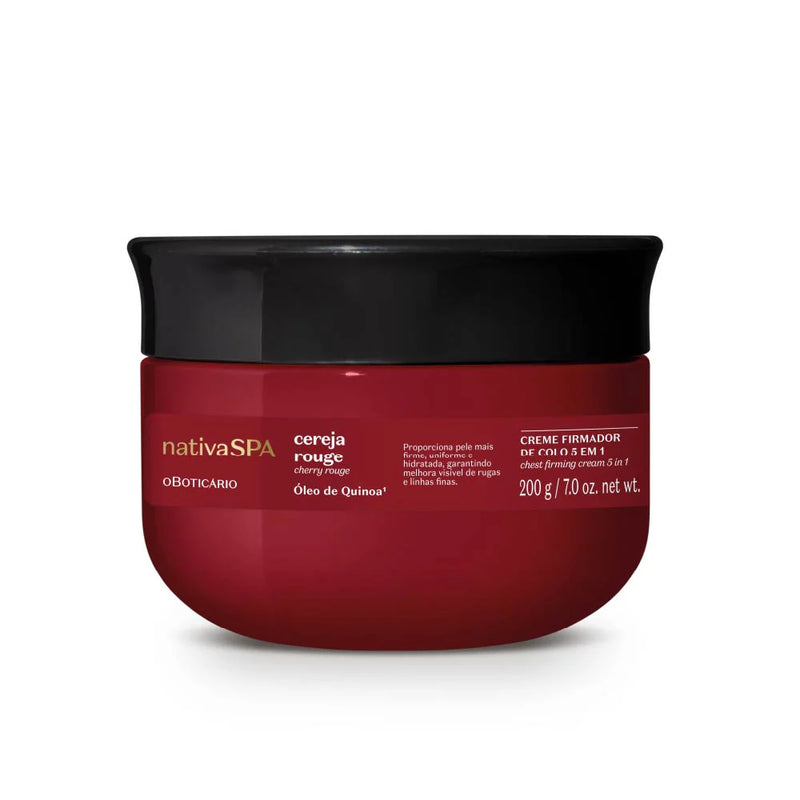 Creme Firmador de Colo Cereja Rouge 200g – Nativa SPA O Boticário