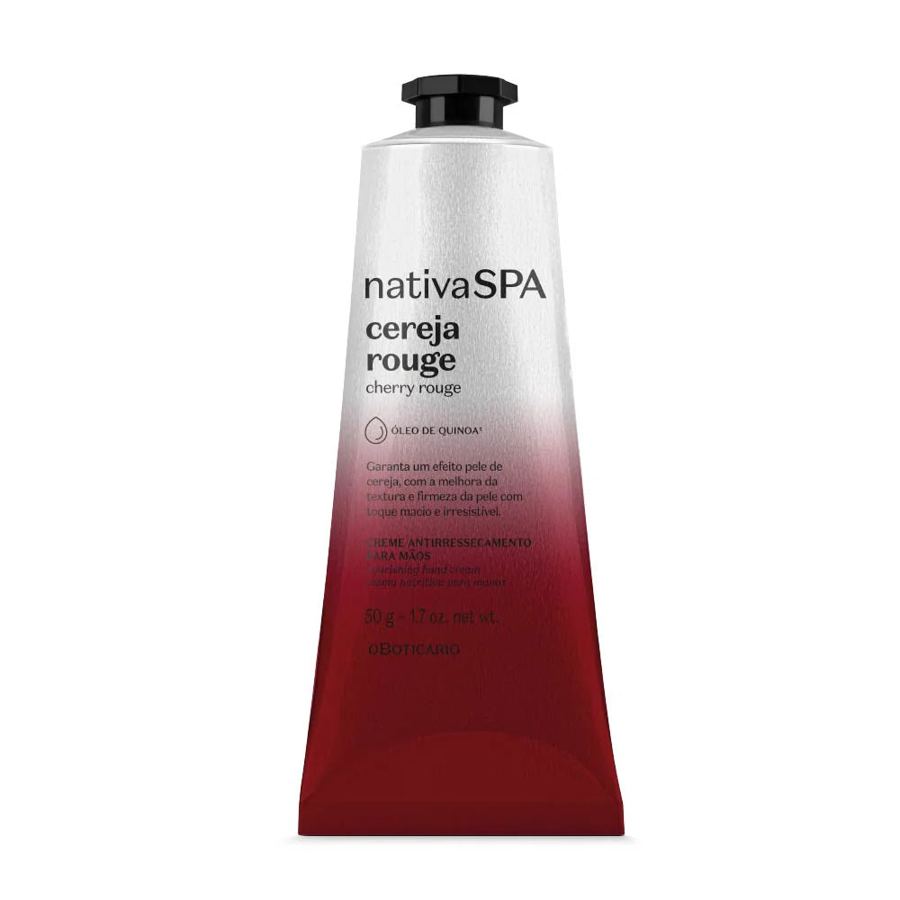Creme de Mãos Nativa Spa Cereja Rouge – 50g – O Boticário