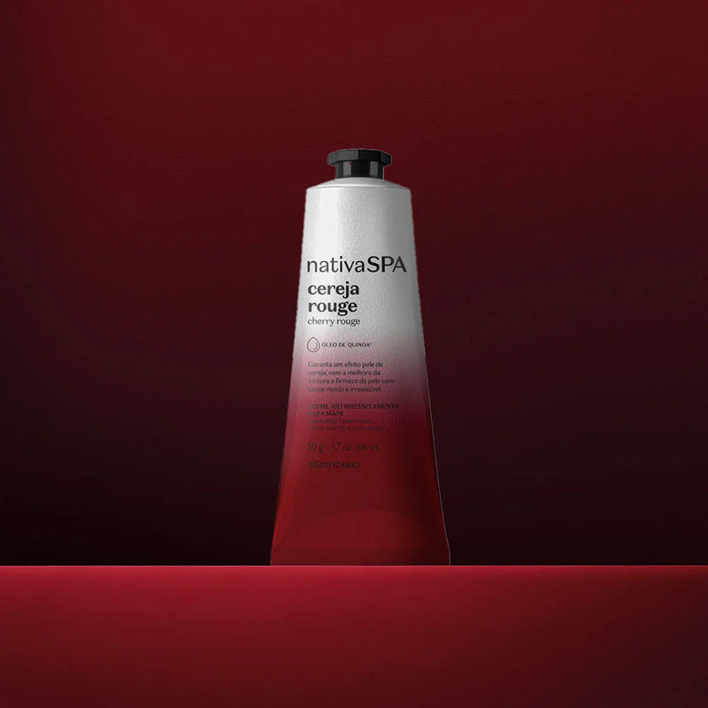 Nativa Spa Cherry Rouge Hand Cream – 50g – O Boticário