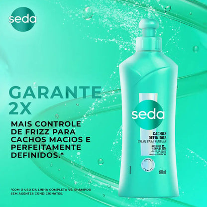 Creme para Pentear Cachos Definidos 300ml – Seda