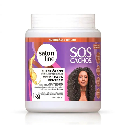 Creme para Pentear Super Óleos 1kg – Salon Line