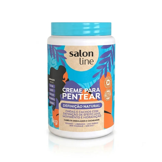 Creme para Pentear Definição Natural Salon Line Cachos – 1kg