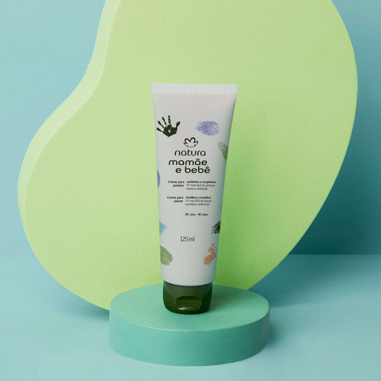 Creme para Pentear Mamãe e Bebê Cachinhos e Crespinhos 125 ml