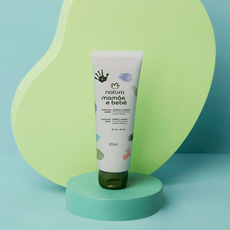 Creme para Pentear Mamãe e Bebê Cachinhos e Crespinhos 125 ml