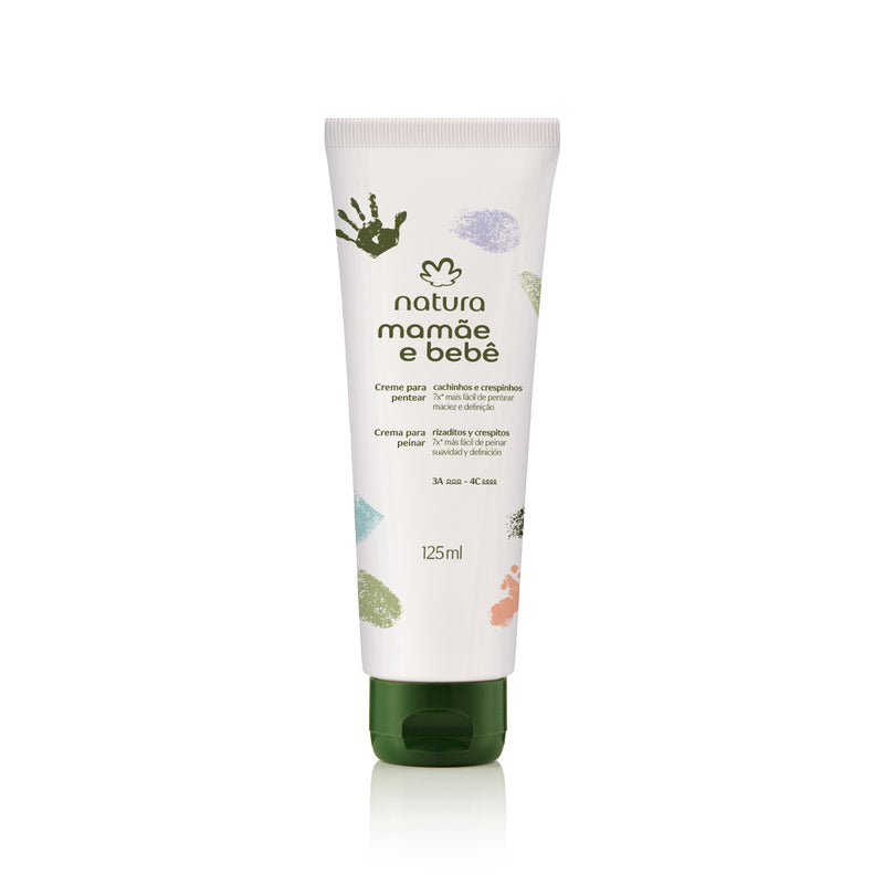 Creme para Pentear Mamãe e Bebê Cachinhos e Crespinhos 125 ml