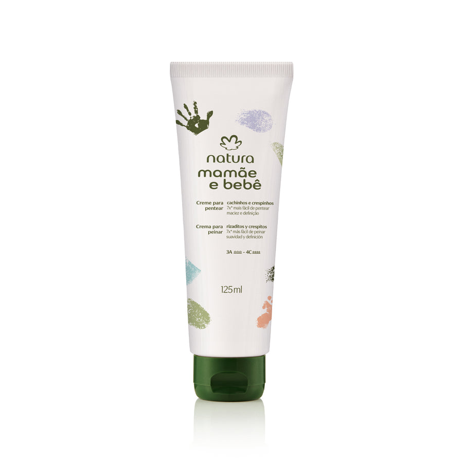 Creme para Pentear Mamãe e Bebê Cachinhos e Crespinhos 125 ml