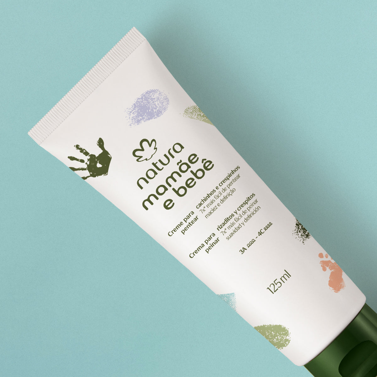 Creme para Pentear Mamãe e Bebê Cachinhos e Crespinhos 125 ml