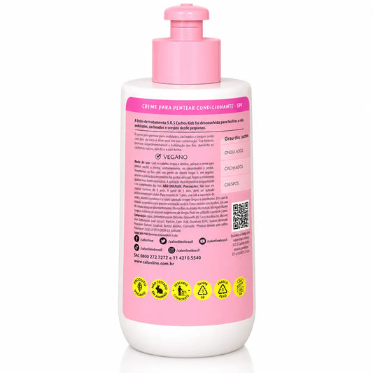 Creme para Pentear SOS Cachos Kids Hidratação 300ml – Salon Line
