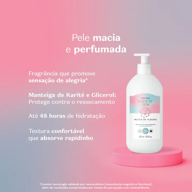 Cuide-se Bem Nuvem de Alegria – Linha de Autocuidado