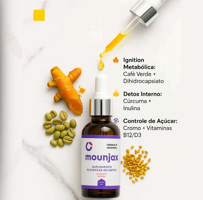 Mounjax Suplemento Alimentar Líquido 30ml – Mounjax