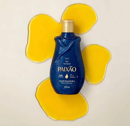 Óleo Corporal de Amêndoas Paixão Inspiradora Rosas Brancas – Paixão