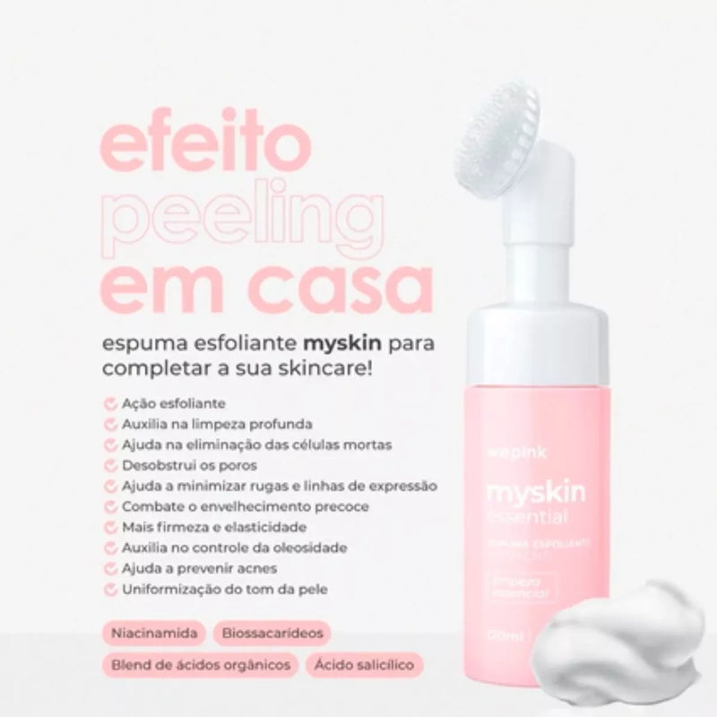 Myskin Essential - Espuma Esfoliante - 120ml - We Pink