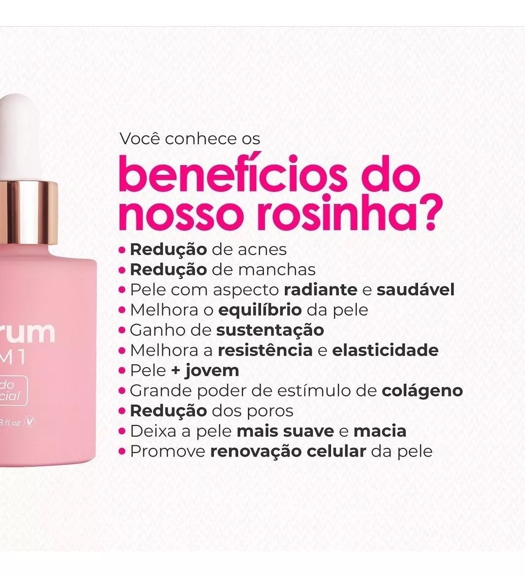 Sérum Facial 10 em 1 Wepink – 40ml