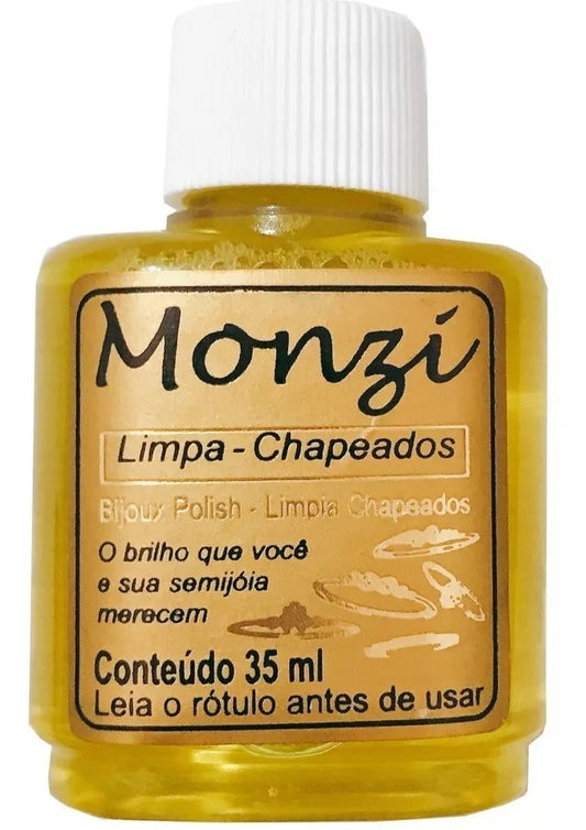 Monzi Plated Gold-Plated Cleaner 35ml – Care for Your Jewelry with Efficiency