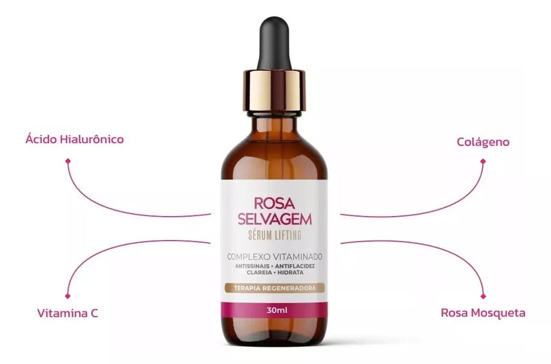 Rosa Selvagem Lifting Serum - Vitamin-Packed Regenerating Complex