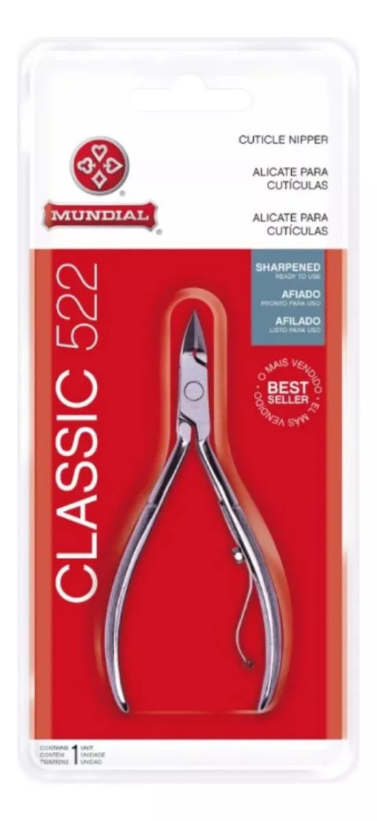 Alicates para Cutículas Mundial – 778 Premium ou 522 Classic