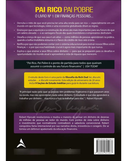 Livro: Pai Rico, Pai Pobre – O que os Ricos Ensinam aos Seus Filhos sobre Dinheiro