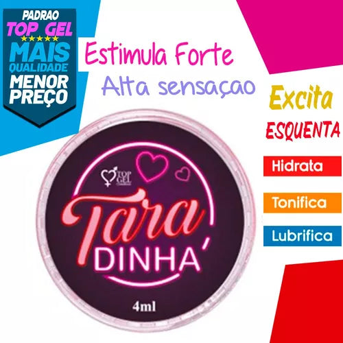 Taradinha Excitante Feminino – Gel Estimulante Íntimo 4ml