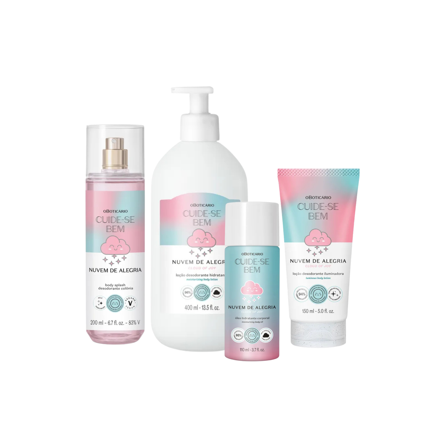 Cuide-se Bem Nuvem de Alegria – Linha de Autocuidado