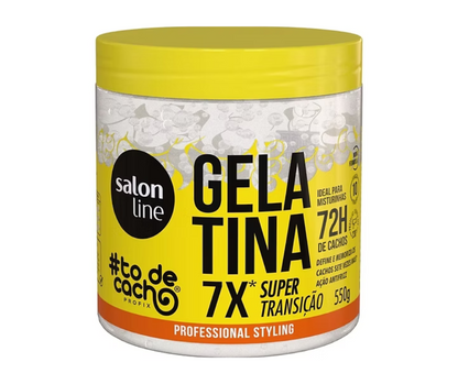 Gelatina Condicionante Salon Line 7x Super Transição – 550g