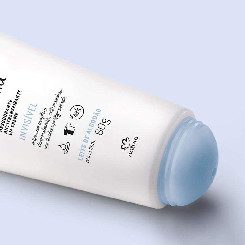Desodorante Antitranspirante em Creme Tododia Leite de Algodão 80g – Natura