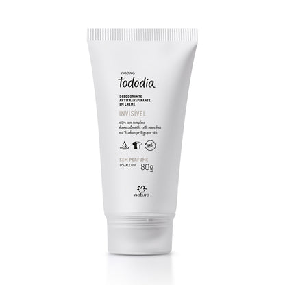 Desodorante Antitranspirante em Creme Tododia Sem Perfume – Natura