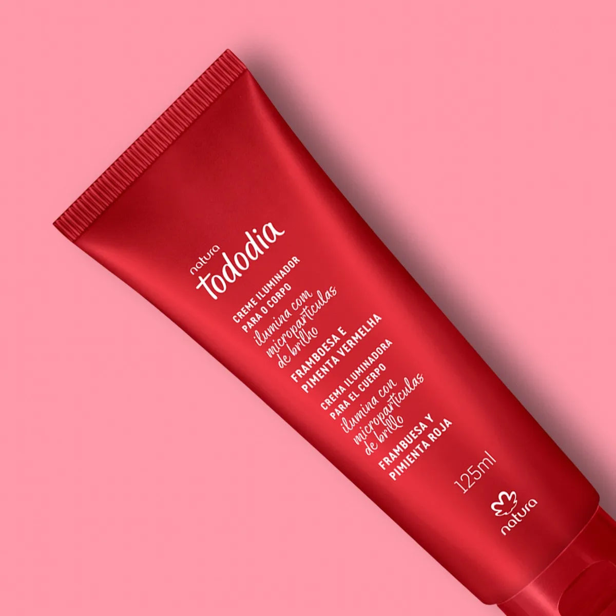 Desodorante Hidratante Iluminador – Framboesa & Pimenta