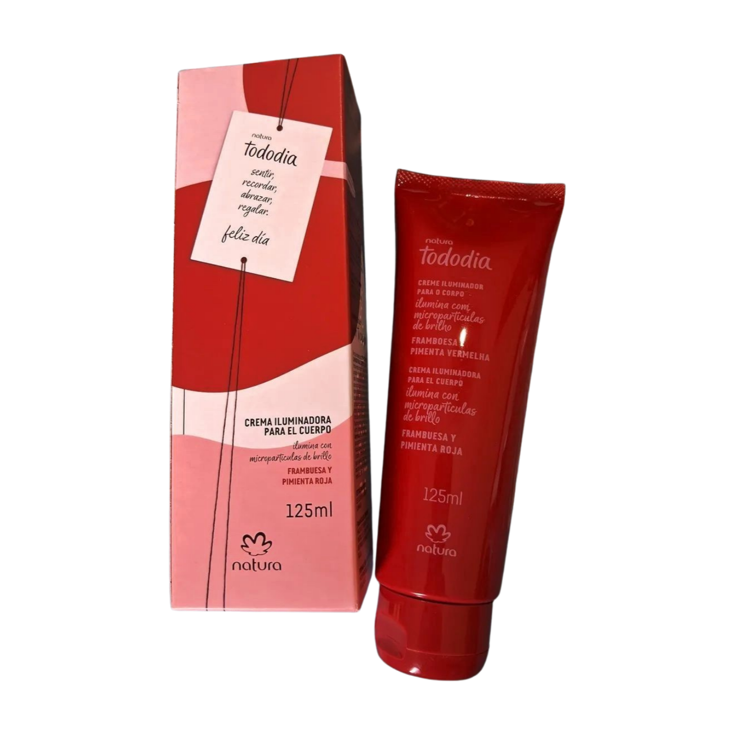 Desodorante Hidratante Iluminador – Framboesa & Pimenta