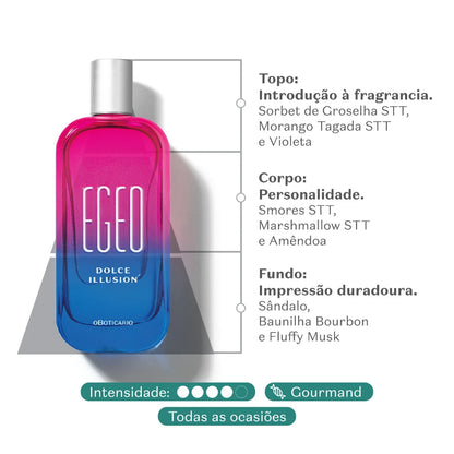 Egeo Dolce Illusion Eau de Toilette 90ml – O Boticário