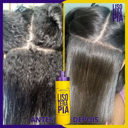 Escova Gloss Progressiva Lisoterapia Orgânica Hidralise 1 L