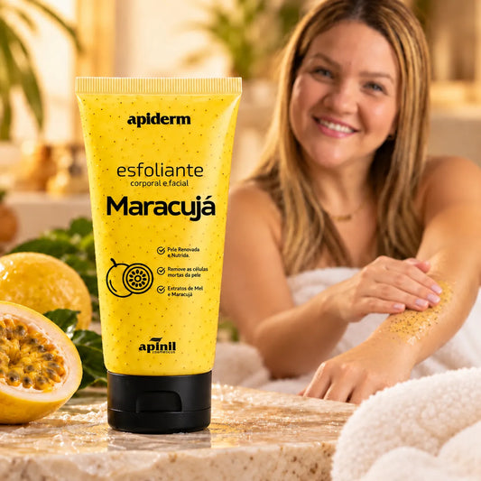 Esfoliante Maracujá 190g – Apiderm