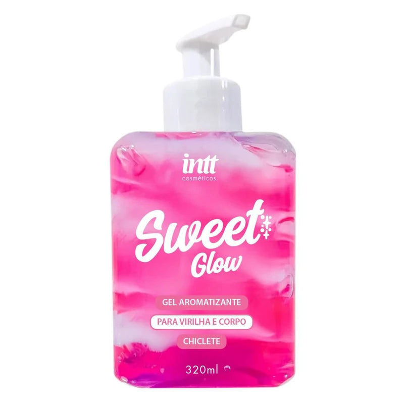 Hidratante Íntimo Sweet Glow 320 ml – Aroma de Chiclete